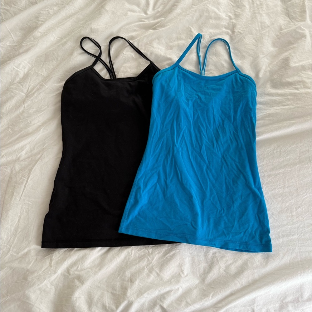 Lululemon Athletica Power Y back full length tanks